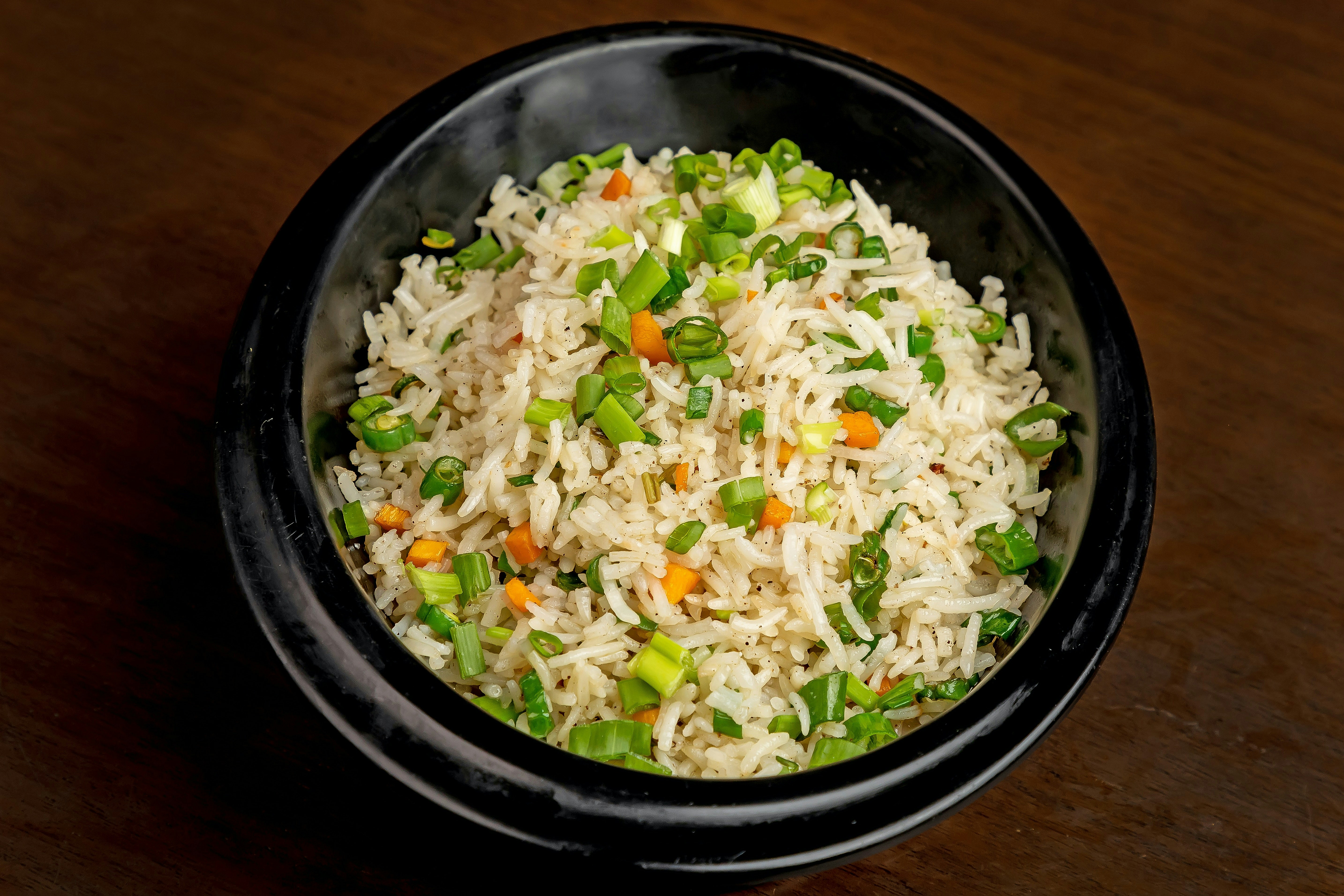Kimchi Fried Rice mit Fleisch-Cameo